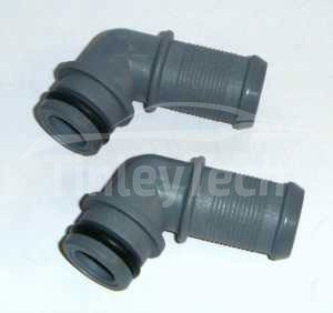 BRC Water Elbows (x2) for Genius MB Vaporiser - Plastic