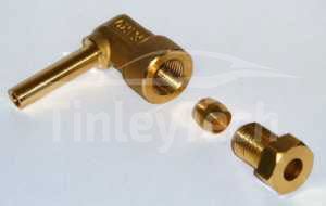 Elbow 90° for 6mm copper pipe to 6mm