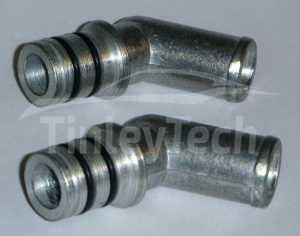 Water Elbows (2 x alloy) for BRC AT90E Reducer/Vaporiser