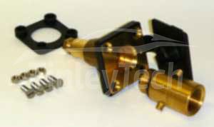 Plate filler (straight) - 8mm outlet